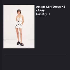 For Love & Lemons Abigail Mini Dress